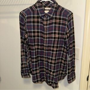 American Eagle Long Sleeve Flannel Shirt